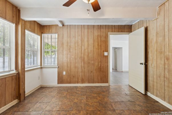 Empty room, Interior, Wooden Walls