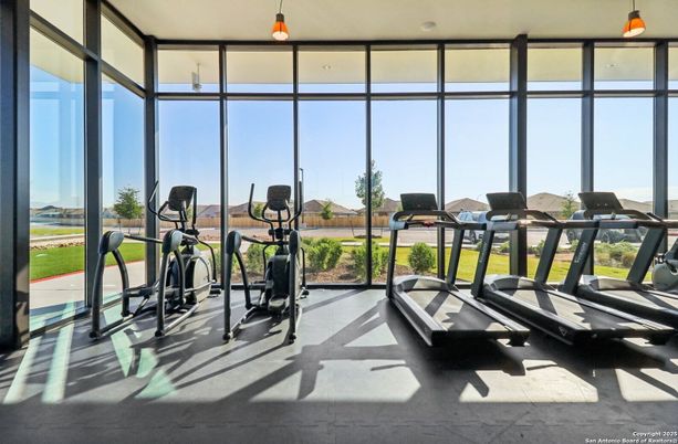 Fitness Equipment, Gym, Interior, Sun Room