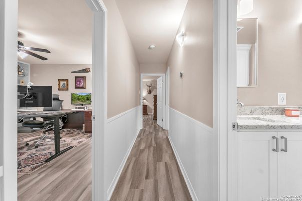 Home Office, Interior, Wood Texture Flooring