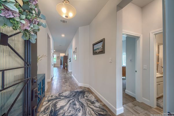 Interior, Recessed Lighting, Wood Texture Flooring