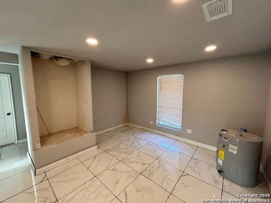 Interior, Marble, Recessed Lighting