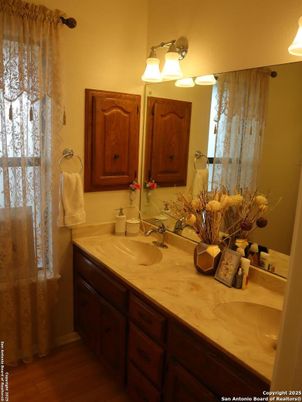 Bathroom, Dual Sink Vanities, Interior, Wood Texture Flooring
