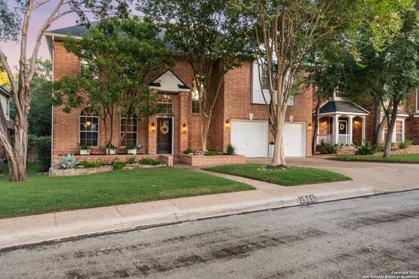 Attached, Exterior, Facade, Brick Facade, French Provincial