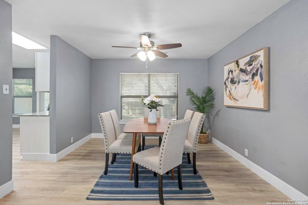 Dining room, Interior, Wood Texture Flooring