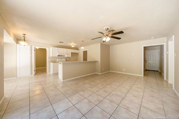 Empty room, Interior, Kitchen