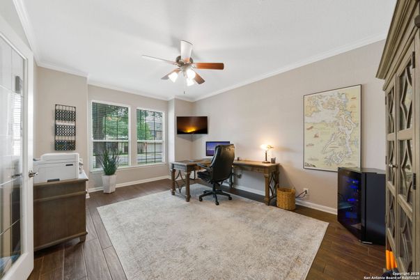 Home Office, Interior, Wood Texture Flooring