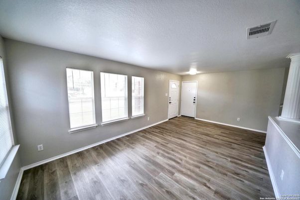 Empty room, Interior, Wood Texture Flooring