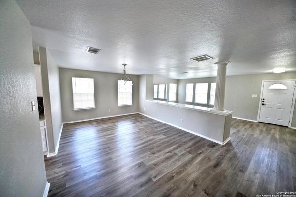 Empty room, Interior, Wood Texture Flooring