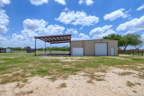 Backyard, Detached Garage, Exterior