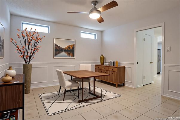 Dining room, Interior