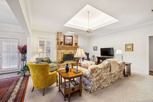 Fireplace, Interior, Living room, Stone Walls