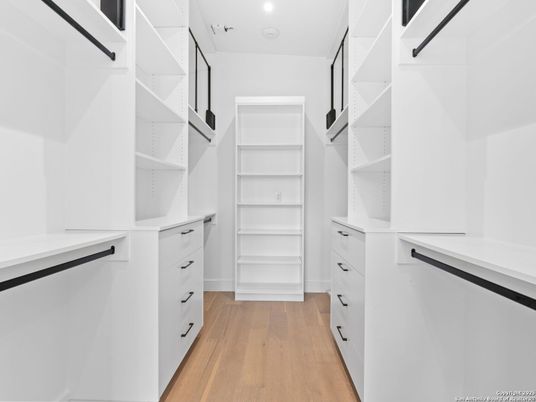 Interior, Recessed Lighting, Walk-in Closets, Wood Texture Flooring