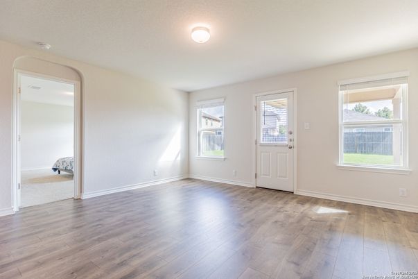 Empty room, Interior, Wood Texture Flooring