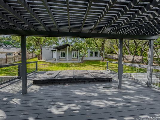 Backyard, Exterior, Hot Tub