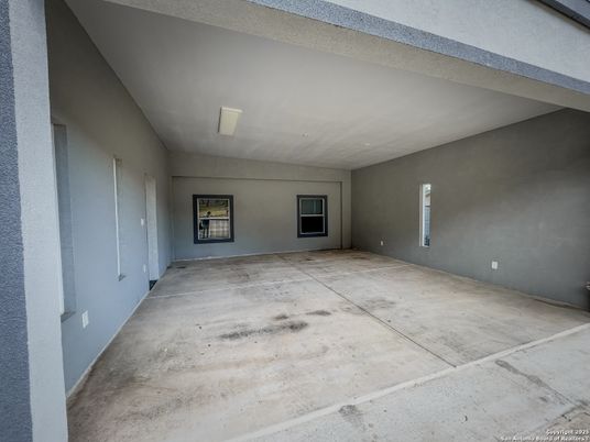 Empty room, Fireplace, Interior