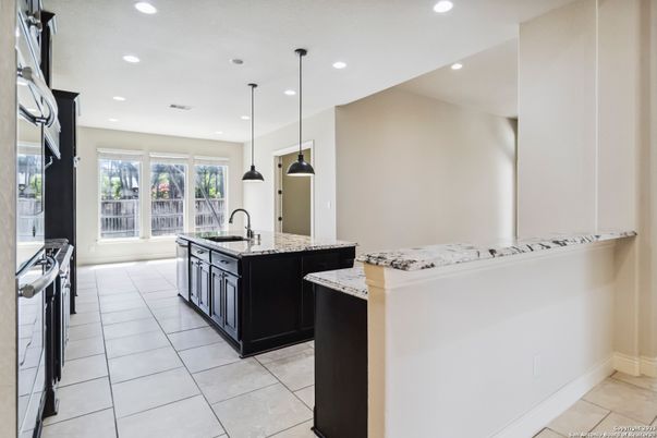 Interior, Kitchen, Pendant Lights, Recessed Lighting