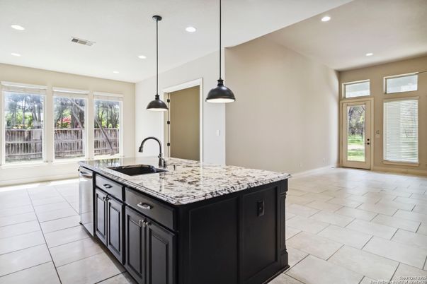 Interior, Kitchen, Pendant Lights, Recessed Lighting