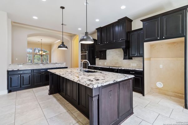 Interior, Kitchen, Pendant Lights, Recessed Lighting