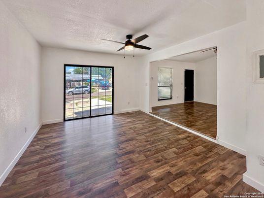 Empty room, Interior, Wood Texture Flooring