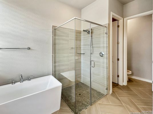 Bathroom, Free Standing Baths, Glass Shower, Interior