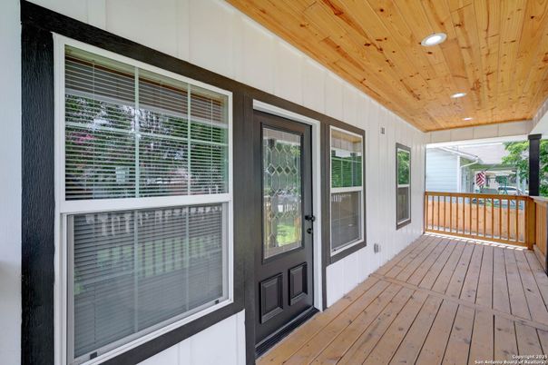Exterior, Wood Texture Flooring