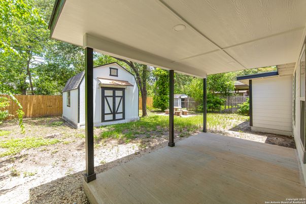 Backyard, Exterior