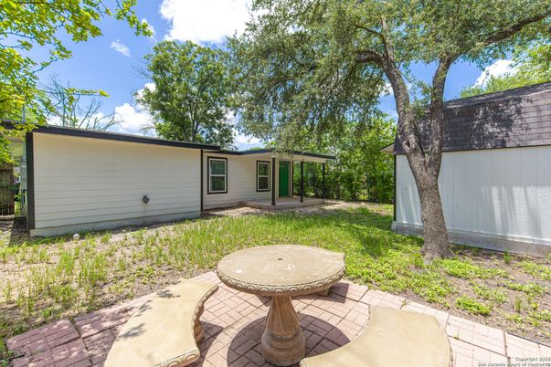 Backyard, Exterior