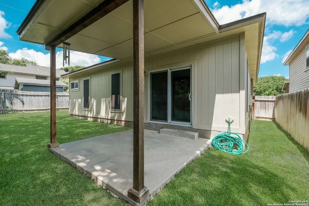 Backyard, Exterior