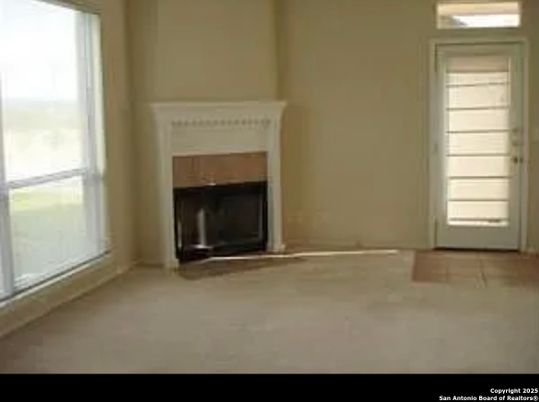 Empty room, Fireplace, Interior, Recessed Lighting