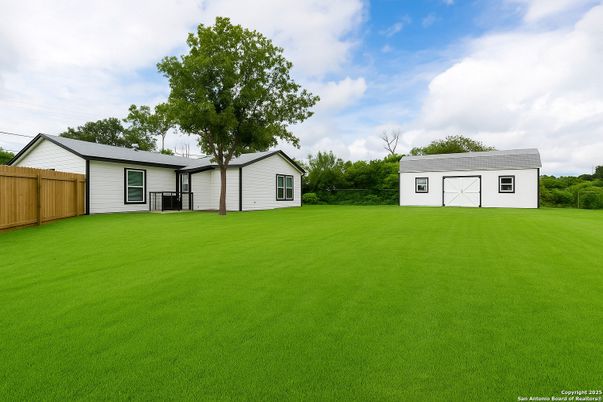 Backyard, Exterior