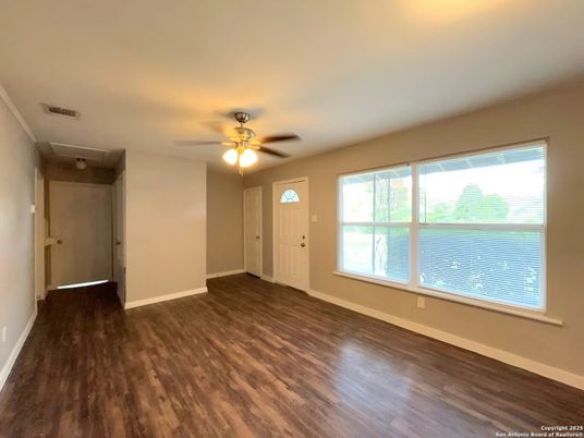 Empty room, Interior, Wood Texture Flooring