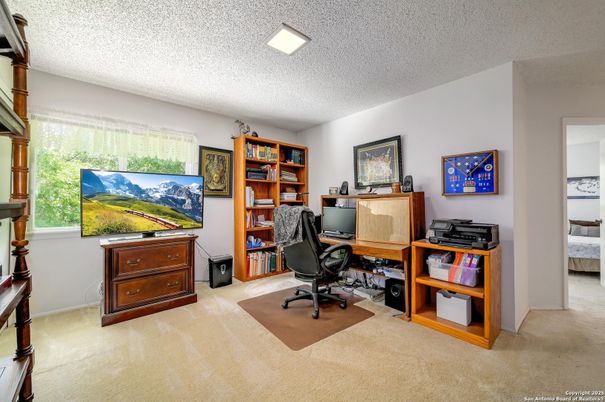 Home Office, Interior, Recessed Lighting
