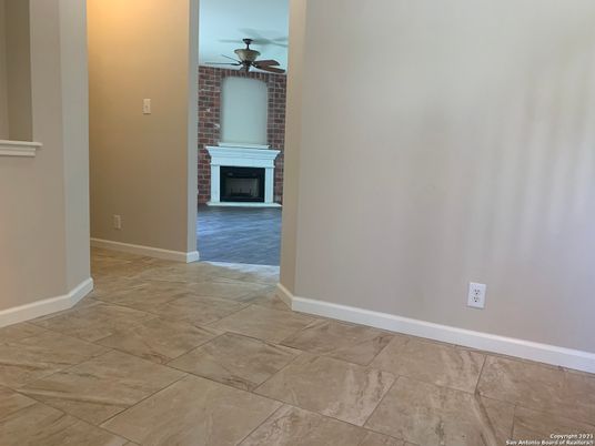 Empty room, Fireplace, Interior