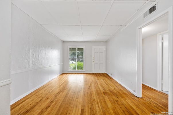 Empty room, Interior, Wood Texture Flooring