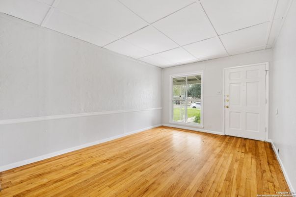 Empty room, Interior, Wood Texture Flooring