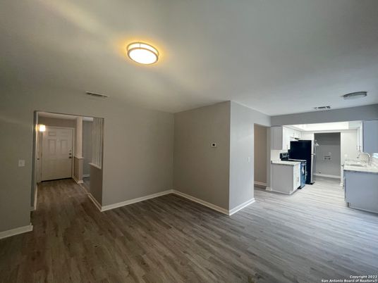 Empty room, Interior, Wood Texture Flooring