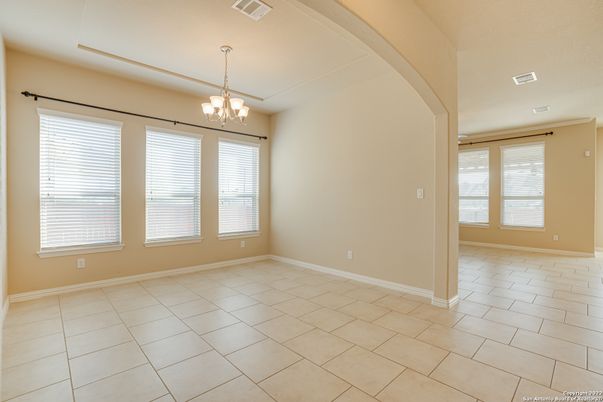 Chandelier, Empty room, Interior