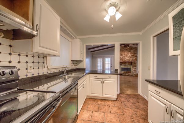 Interior, Kitchen, Stone Walls
