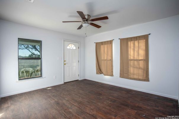 Empty room, Interior, Wood Texture Flooring