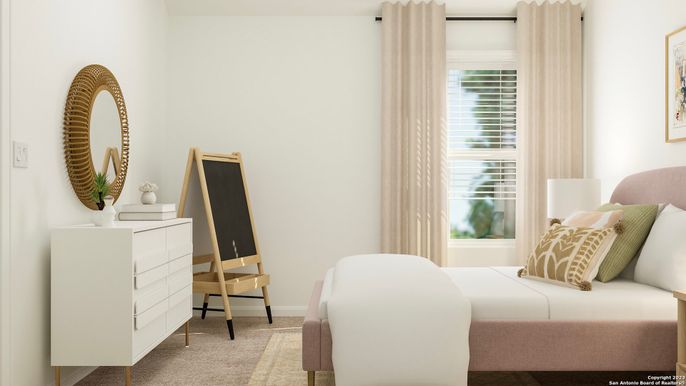 Bedroom, Home Office, Interior