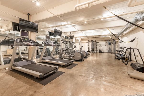 Fitness Equipment, Gym, Interior