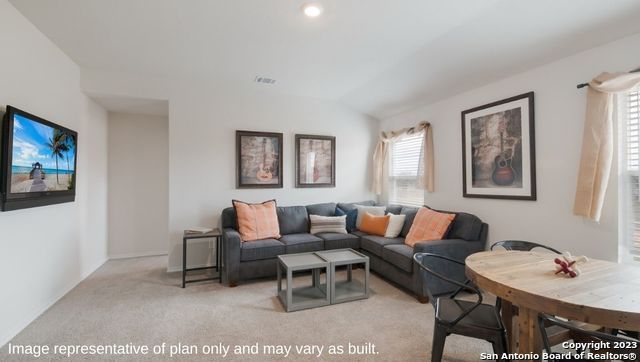 Dining room, Interior, Living room, Recessed Lighting