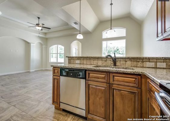 Interior, Kitchen, Pendant Lights