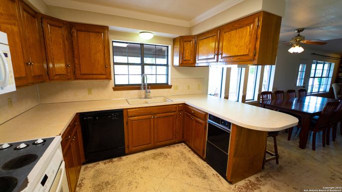 Dining room, Interior, Kitchen