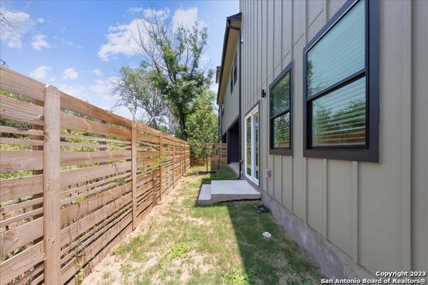 Backyard, Exterior