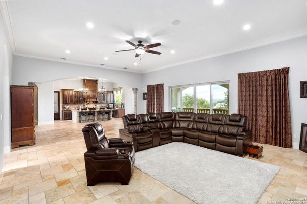 Interior, Kitchen, Living room, Recessed Lighting
