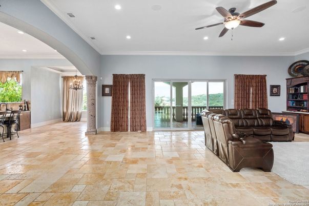 Chandelier, Interior, Living room, Recessed Lighting