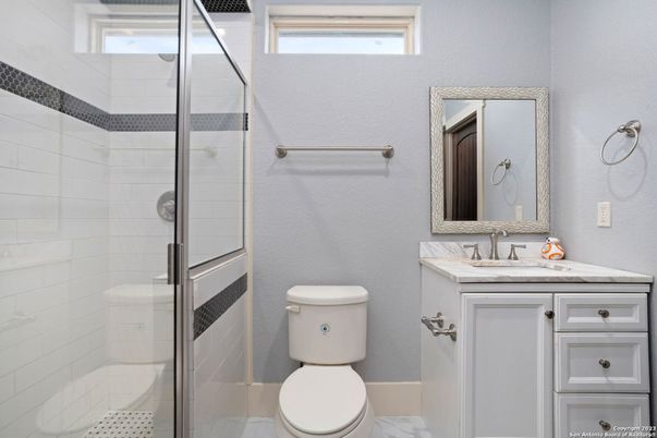 Bathroom, Glass Shower, Interior