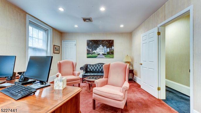 Home Office, Interior, Recessed Lighting
