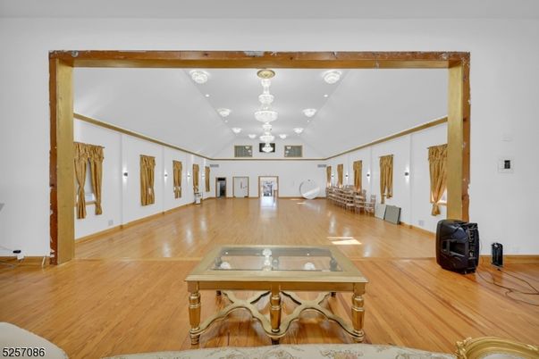 Chandelier, Interior, Wood Texture Flooring